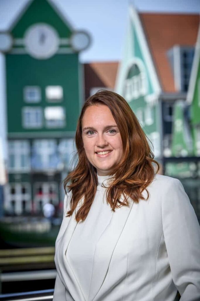 Wijkwethouder Stephanie Onclin