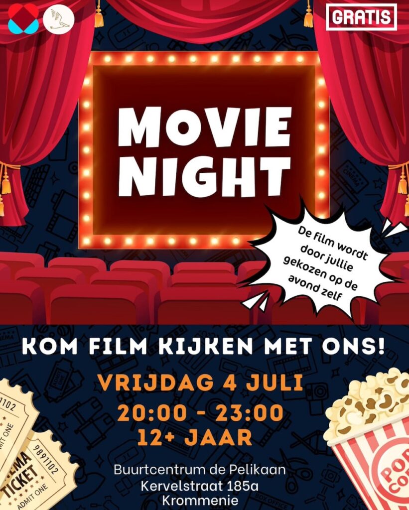 Movie Night Pelikaan Krommenie Zaanstad