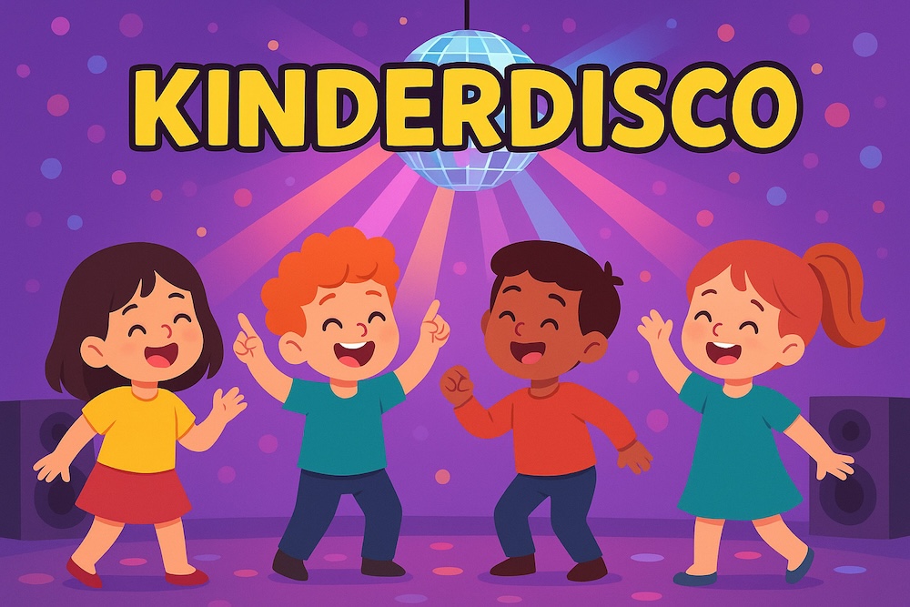 Kinderdansfeest in de Disco