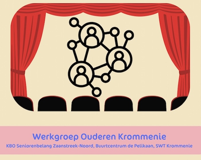 Omzien naar elkaar, de Pelikaan, Krommenie, Zaanstad