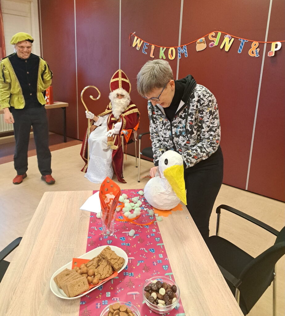 Welkom sinterklaas, de Pelikaan.